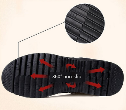 💖Bottes courtes orthopédiques antidérapantes confortables d'hiver pour femmes💖Livraison gratuite