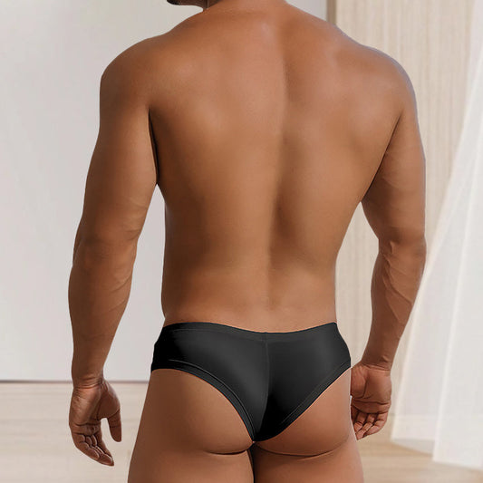 🔥Tijdelijke speciale aanbieding, koop meer en krijg meer🔥Effen kleur ademende herenslip met lage taille