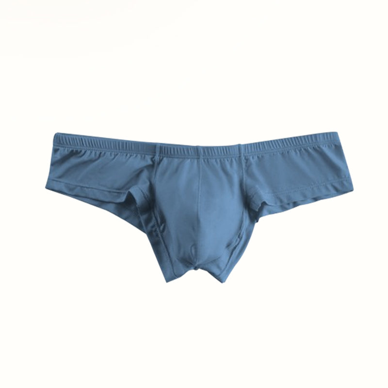 🔥Tijdelijke speciale aanbieding, koop meer en krijg meer🔥Effen kleur ademende herenslip met lage taille