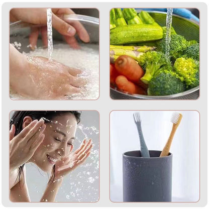 🔥Vente à chaud - 49 % de réduction🔥Purificateur d'eau pour robinet domestique en acier inoxydable sans installation