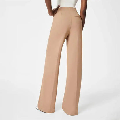 🔥 NIEUW! 50% KORTING 💕 Dames Broek met Wijde Pijpen – Buikondersteuning & Stijlvolle Knopen ✨ Perfect voor Werk, Uitgaan & Dagelijks Gebruik