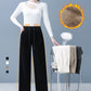 🔥✨ Sale 50% OFF🎁Cozy Chic Wide-Leg Drawstring Pants
