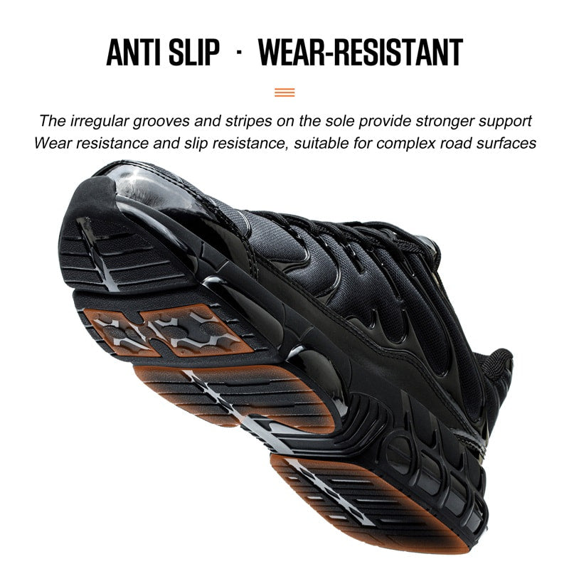 🎁2026 Nieuw binnen 50% KORTING💥Lichtgewicht onverwoestbare antislip stalen neus schoenen