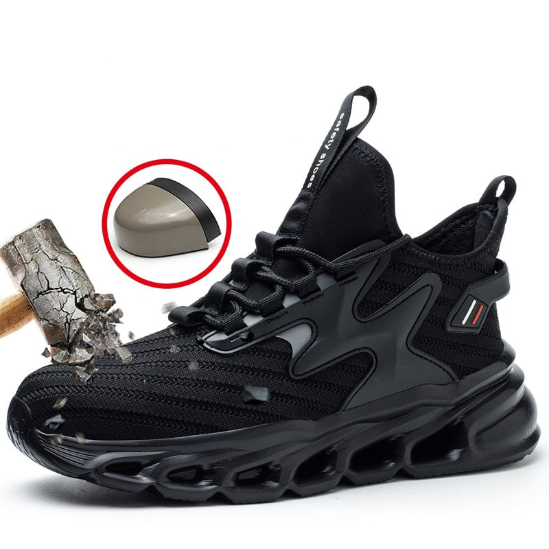 🎁2026 Nieuw binnen 50% KORTING💥Lichtgewicht onverwoestbare antislip stalen neus schoenen