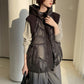 🎊🎊 On Sale ❗❗ Women's Sleeveless Knit Patchwork Down Vest Jacket