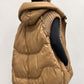 🎊🎊 On Sale ❗❗ Women's Sleeveless Knit Patchwork Down Vest Jacket