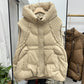 🎊🎊 On Sale ❗❗ Women's Sleeveless Knit Patchwork Down Vest Jacket