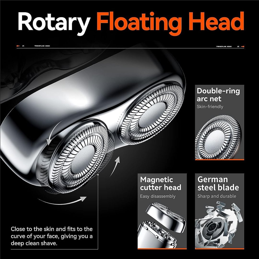 🔥🖤🎉HOT SALE🎁🎉2025 Nouveau rasoir de poche amélioré Mini rasoir USB