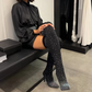 🔥🔥New Year's Sale 50%OFF -🎁Women’s Sparkly Faux Diamonds Over-the-Knee Boots👠