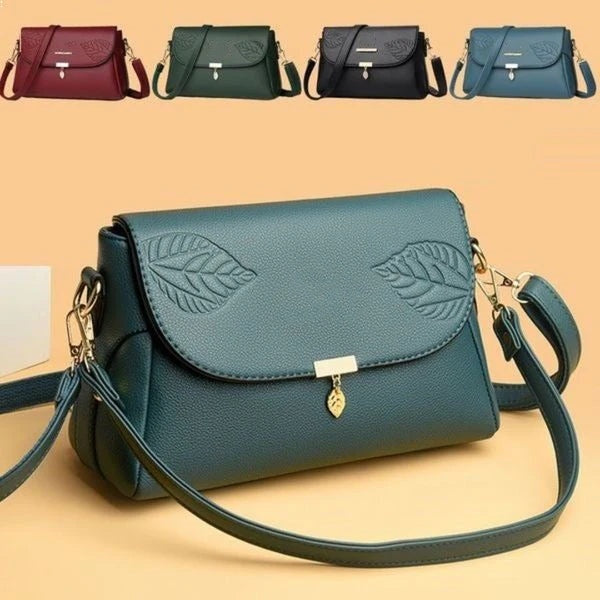 🔥 Nieuwe multi-layer leren crossbody tas – Stijlvol, casual en praktisch voor dagelijks gebruik 💕