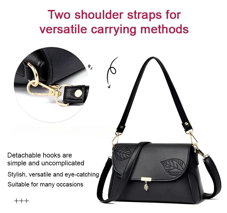 🔥 Nieuwe multi-layer leren crossbody tas – Stijlvol, casual en praktisch voor dagelijks gebruik 💕