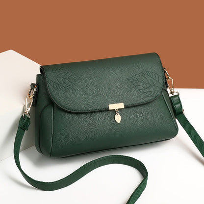 🔥 Nieuwe multi-layer leren crossbody tas – Stijlvol, casual en praktisch voor dagelijks gebruik 💕
