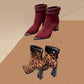 ❄️Winter Specials❄️ Women's Faux Suede High-Heel Ankle Boots❗❗🎊Enjoy the package service😍