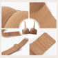 Women's Wireless Push-Up Bra with Seamless Design