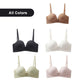 Women's Wireless Push-Up Bra with Seamless Design