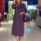 🎅Winter Hot Sale 36% Off🎁Women's Mock Neck Dress with Pockets
