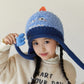💝Plush Animal Beanie Hat with Ear Flap💕