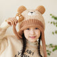 💝Plush Animal Beanie Hat with Ear Flap💕