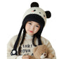 💝Plush Animal Beanie Hat with Ear Flap💕
