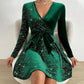 🎅Christmas 50% off sale💥Women’s Sequin A-Line Mini Dress