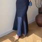Women's Elegant Blouse & Skirt 2-Piece Set