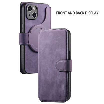 【Pour iPhone】Étui portefeuille en cuir pour téléphone - Étui magnétique détachable 3 en 1✨Offre une protection à 360°✨