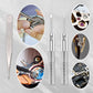 💥 Easily fix your clock ⏱️🔧147pcs Watch Repair Tool Set with Organizer‼️