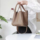 🎄❄️Christmas Hot Sale👜Large-capacity Premium Leather Basket Series Bucket Bag