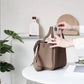🎄❄️Christmas Hot Sale👜Large-capacity Premium Leather Basket Series Bucket Bag