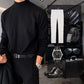 🔥Most comfortable🔥Men's high collar stretch cotton bottoming shirt【45% OFF】