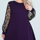 💖👗Women's Patchwork Round Neck Dress