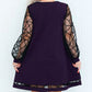 💖👗Women's Patchwork Round Neck Dress