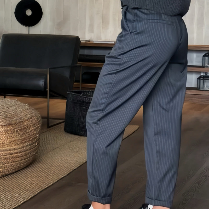 🔥 Must-Have! Rechte Blazerbroek met Hoge Taille – Stijlvol & Comfortabel 🍃