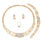💖 Let every moment shine! 🔥🔥Luxury 4PCS Rhinestone Jewelry Set💎✨