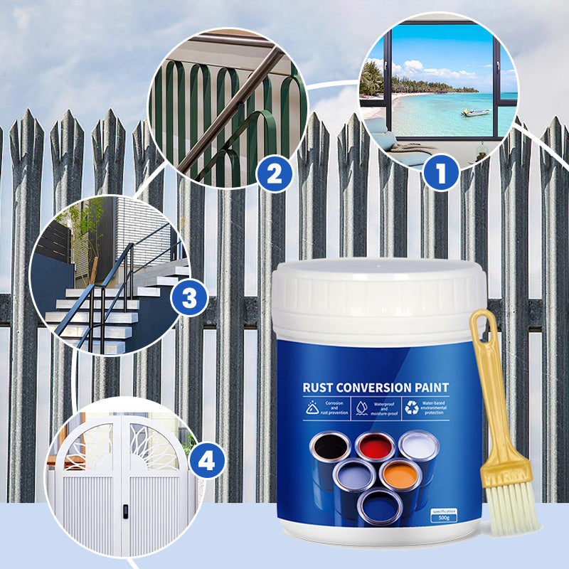 🔥VENTE CHAUDE 50% DE RÉDUCTION🔥Peinture industrielle multicolore antirouille pour métal à base d'eau