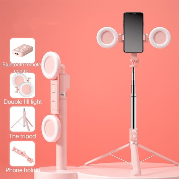 🎁Vente à chaud 50% de réduction Nouvelle canne à selfie rétractable et trépied polyvalent pour téléphone portable