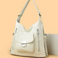 Women's Convertible Stylish PU Leather Bag with Multiple Pockets
