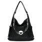 Women's Convertible Stylish PU Leather Bag with Multiple Pockets