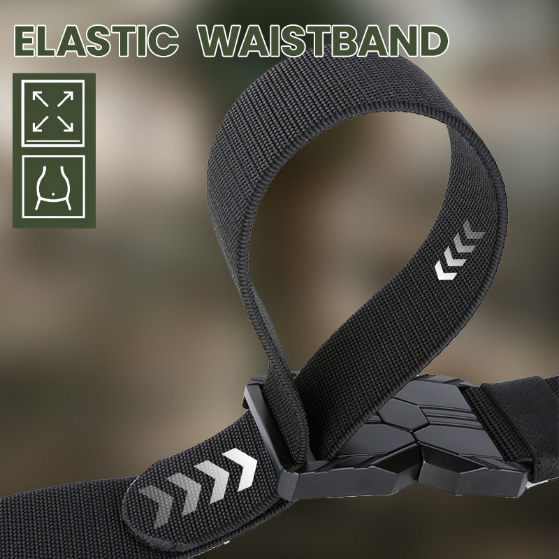 Elastische geweven riem met koker