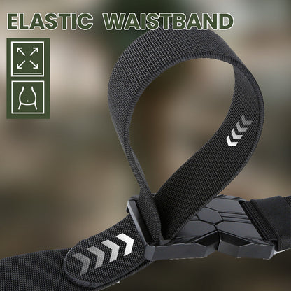 Elastische geweven riem met koker