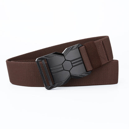 Elastische geweven riem met koker