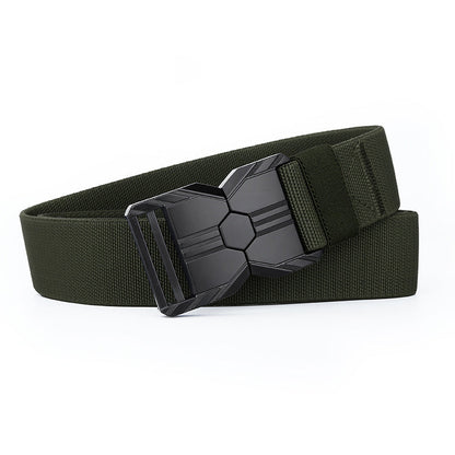 Elastische geweven riem met koker