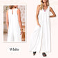 🎁Limited Time Offer✨😍Women's Casual V-Neck Sleeveless Wide-Leg Jumpsuit❤️