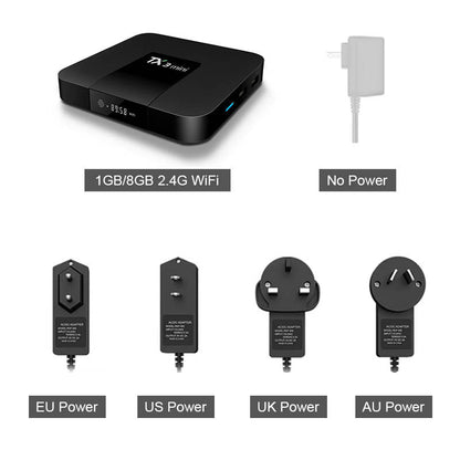 ✈️Livraison gratuite🔥 Décodeur TV Internet HD 4K TX3 Mini