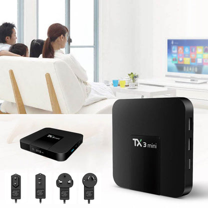 ✈️Livraison gratuite🔥 Décodeur TV Internet HD 4K TX3 Mini