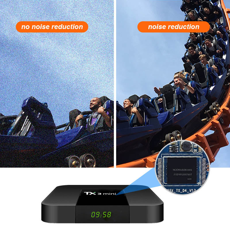 ✈️Livraison gratuite🔥 Décodeur TV Internet HD 4K TX3 Mini