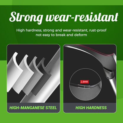 🔥Faucheuse double en acier à haute teneur en manganèse