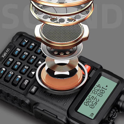 Radio amateur UV-5R longue portée UV5R Radio bidirectionnelle double bande Walkie