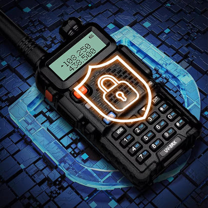 Radio amateur UV-5R longue portée UV5R Radio bidirectionnelle double bande Walkie