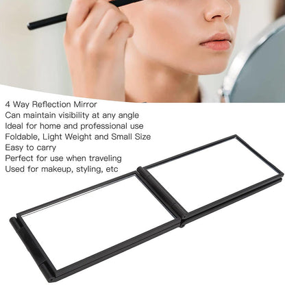 🔥-50%🔥Miroir Pliable Multi-Angles pour Coupe de Cheveux – Vue Arrière Facile et Précise